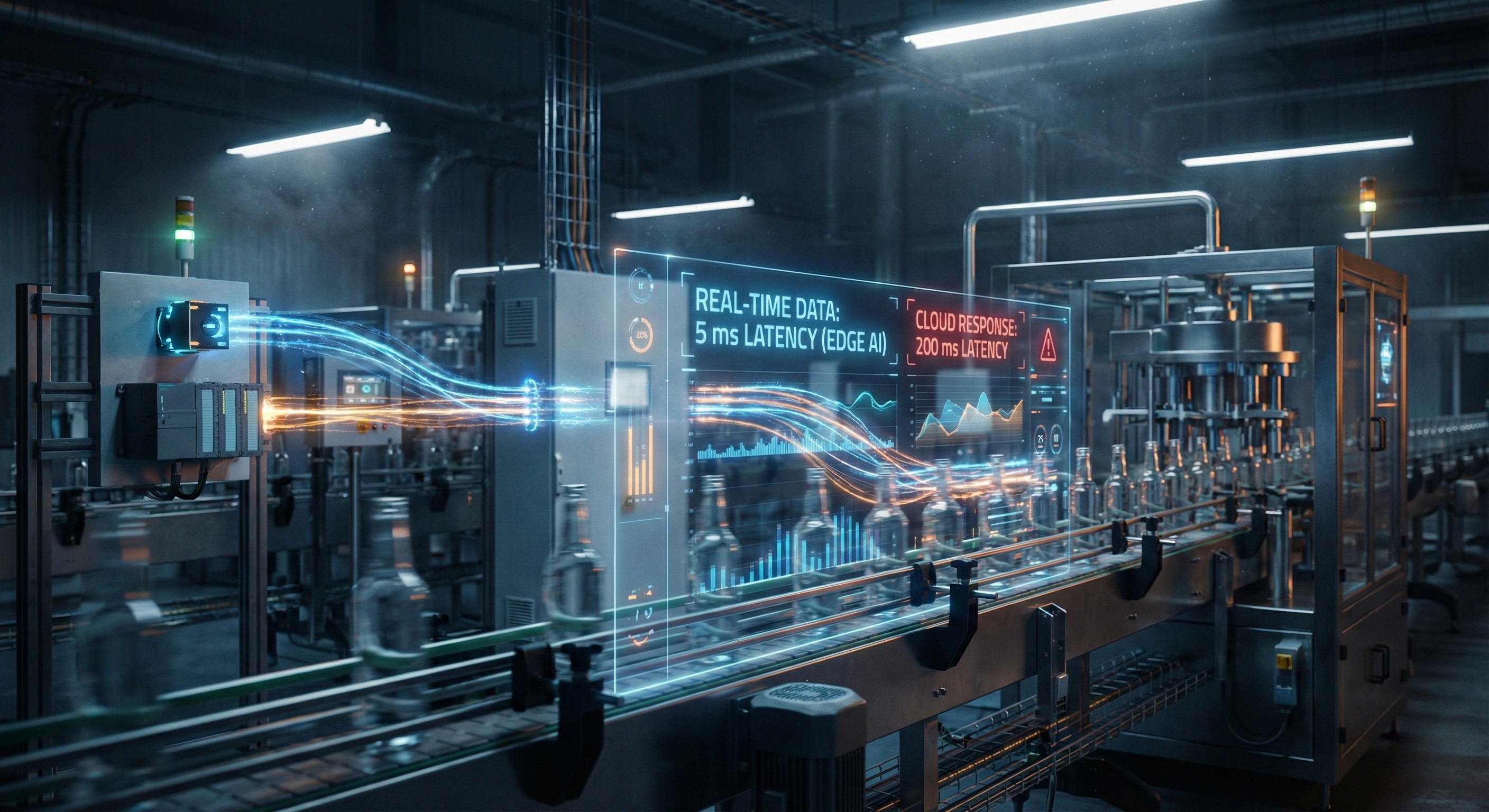 Why latency is the biggest barrier to Industrial AI and why edge computing enables real-time manufacturing intelligence