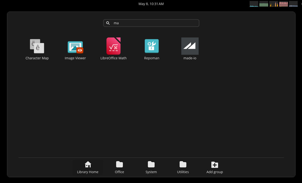madeio in ubuntu