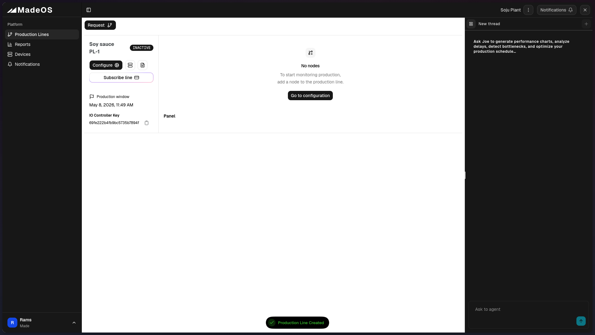 madeos pl created
